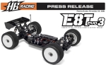 HB Racing E8T Evo3 1/8 Competition Electric Truggy