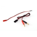 RUDDOG RX/TX Charging Lead for Sanwa/Futaba with JST/BEC Adaptor